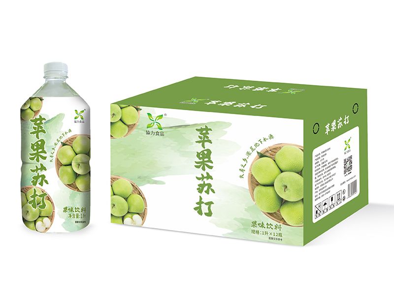 苹果苏打1L*12瓶